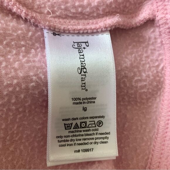 SALE!  Super Soft Cowl-Neck Pajamas in Pink - 2 Piece Set - Size Large - Picture 15 of 16